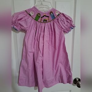 Babeeni smocked Nativity dress Size 2.